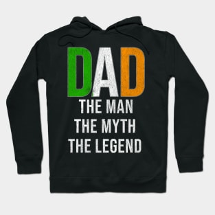 Irish Dad The Man The Myth The Legend - Gift for Irish Dad With Roots From Irish Hoodie